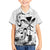 Japan And Hawaii Kid Hawaiian Shirt Sakura Koi Fish Hawaiian Lei Kanaka - Wonder Print Shop