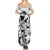 Japan And Hawaii Summer Maxi Dress Sakura Koi Fish Hawaiian Lei Kanaka - Wonder Print Shop