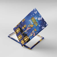 Japan Obon Festival Canvas Wall Art Sakura Lanterns With Bon Dance - Wonder Print Shop