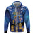 Japan Obon Festival Hoodie Sakura Lanterns With Bon Dance - Wonder Print Shop