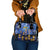 Japan Obon Festival Shoulder Handbag Sakura Lanterns With Bon Dance - Wonder Print Shop