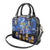 Japan Obon Festival Shoulder Handbag Sakura Lanterns With Bon Dance - Wonder Print Shop