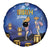 Japan Obon Festival Spare Tire Cover Sakura Lanterns With Bon Dance - Wonder Print Shop
