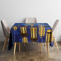 Japan Obon Festival Tablecloth Sakura Lanterns With Bon Dance - Wonder Print Shop