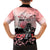 Personalised Japan Samurai Warrior Family Matching Summer Maxi Dress and Hawaiian Shirt Japanese Cherry Blossom Polynesian Pattern - Wonder Print Shop