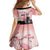 Personalised Japan Samurai Warrior Family Matching Summer Maxi Dress and Hawaiian Shirt Japanese Cherry Blossom Polynesian Pattern - Wonder Print Shop