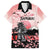 Personalised Japan Samurai Warrior Hawaiian Shirt Japanese Cherry Blossom Polynesian Pattern - Wonder Print Shop