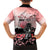 Personalised Japan Samurai Warrior Kid Hawaiian Shirt Japanese Cherry Blossom Polynesian Pattern - Wonder Print Shop