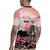 Personalised Japan Samurai Warrior Rugby Jersey Japanese Cherry Blossom Polynesian Pattern - Wonder Print Shop