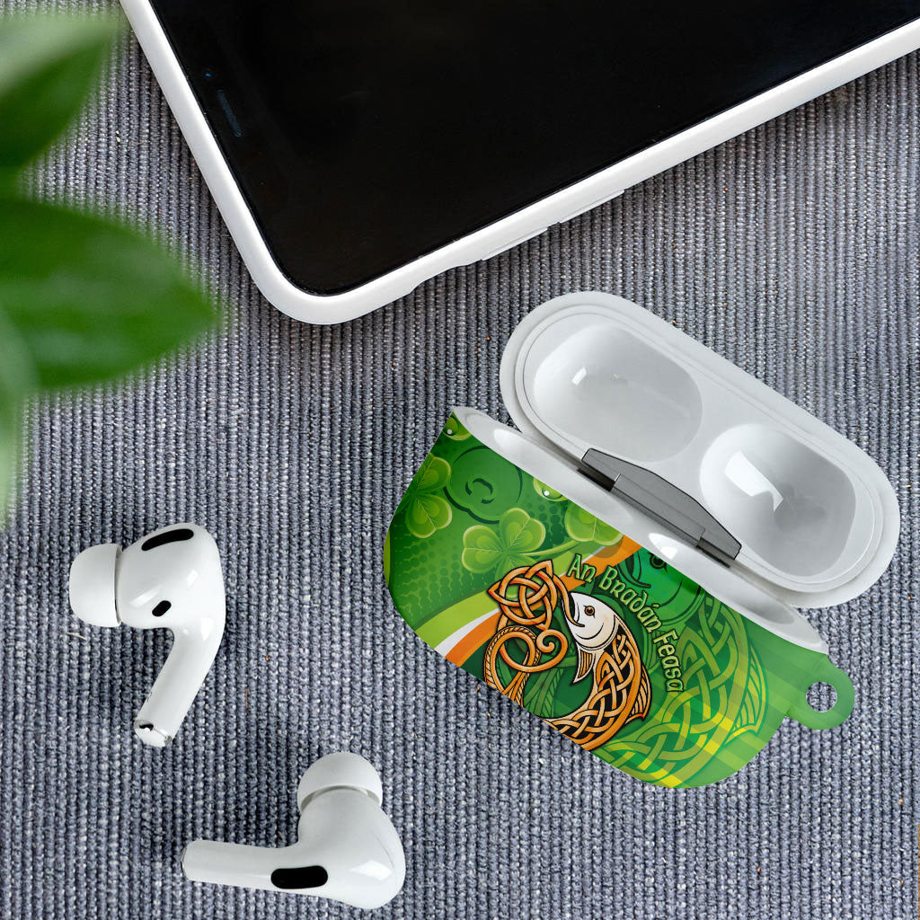 Salmon of Knowledge Ireland AirPods Case Celtic Mythology An Bradan Feasa