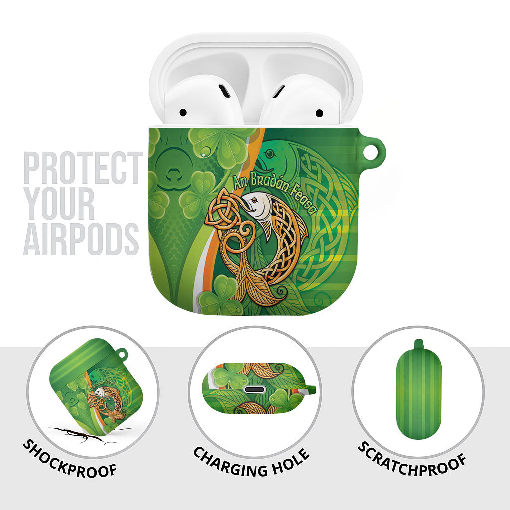 Salmon of Knowledge Ireland AirPods Case Celtic Mythology An Bradan Feasa