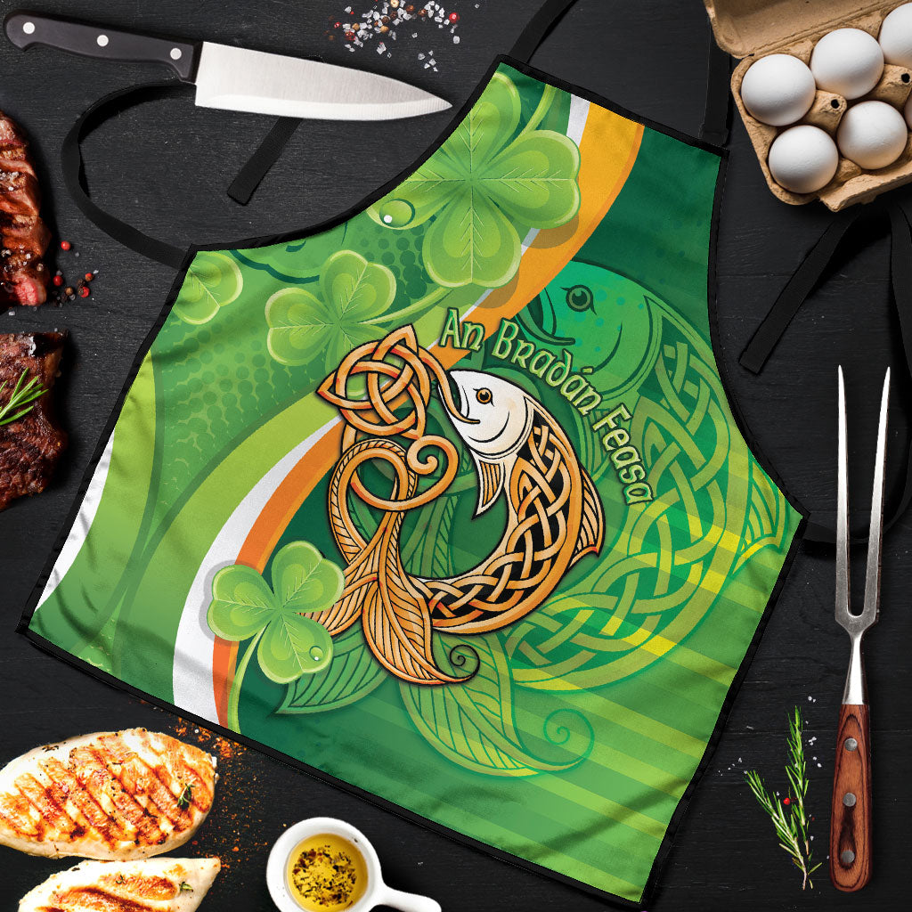 Salmon of Knowledge Ireland Apron Celtic Mythology An Bradan Feasa