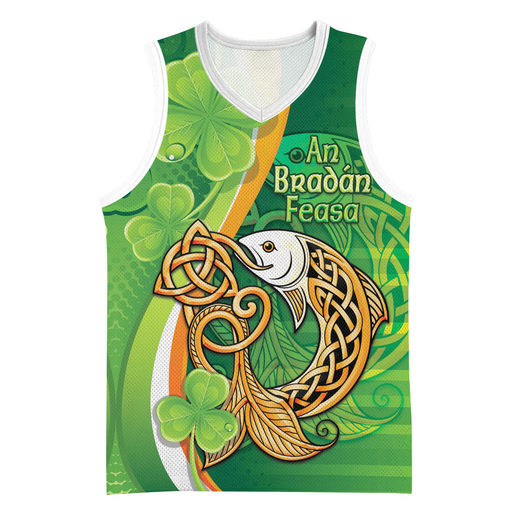 Salmon of Knowledge Ireland Basketball Jersey Celtic Mythology An Bradan Feasa