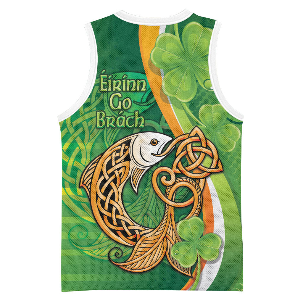 Salmon of Knowledge Ireland Basketball Jersey Celtic Mythology An Bradan Feasa