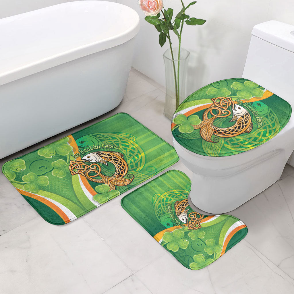 Salmon of Knowledge Ireland Bathroom Set Celtic Mythology An Bradan Feasa
