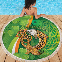 Salmon of Knowledge Ireland Beach Blanket Celtic Mythology An Bradan Feasa