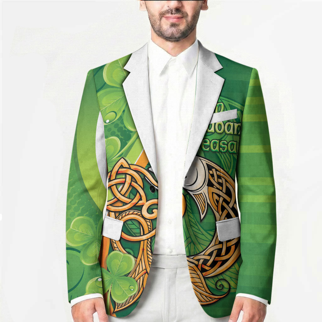 Salmon of Knowledge Ireland Blazer Celtic Mythology An Bradan Feasa