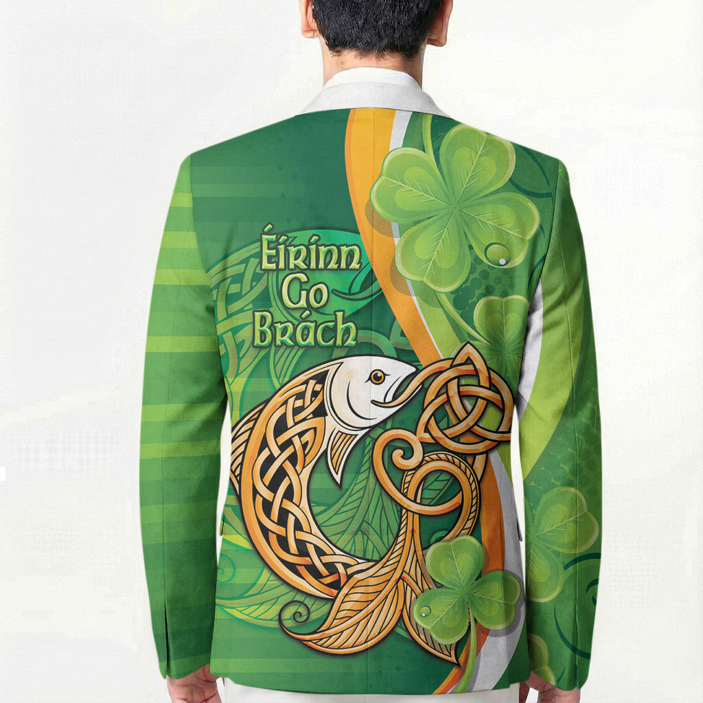 Salmon of Knowledge Ireland Blazer Celtic Mythology An Bradan Feasa