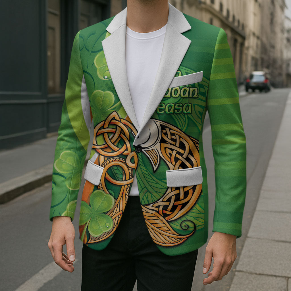 Salmon of Knowledge Ireland Blazer Celtic Mythology An Bradan Feasa