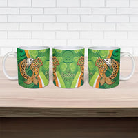 Salmon of Knowledge Ireland Ceramic Mug Celtic Mythology An Bradan Feasa