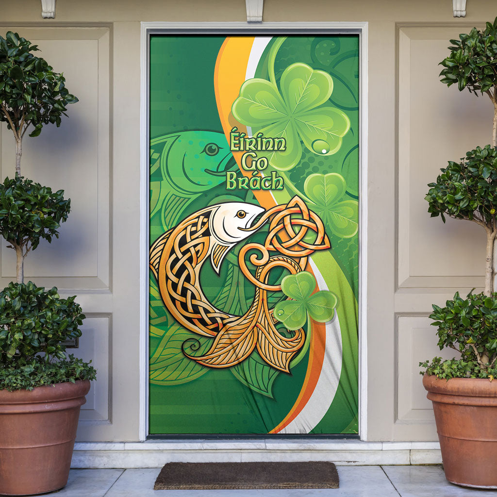 Salmon of Knowledge Ireland Door Cover Celtic Mythology An Bradan Feasa