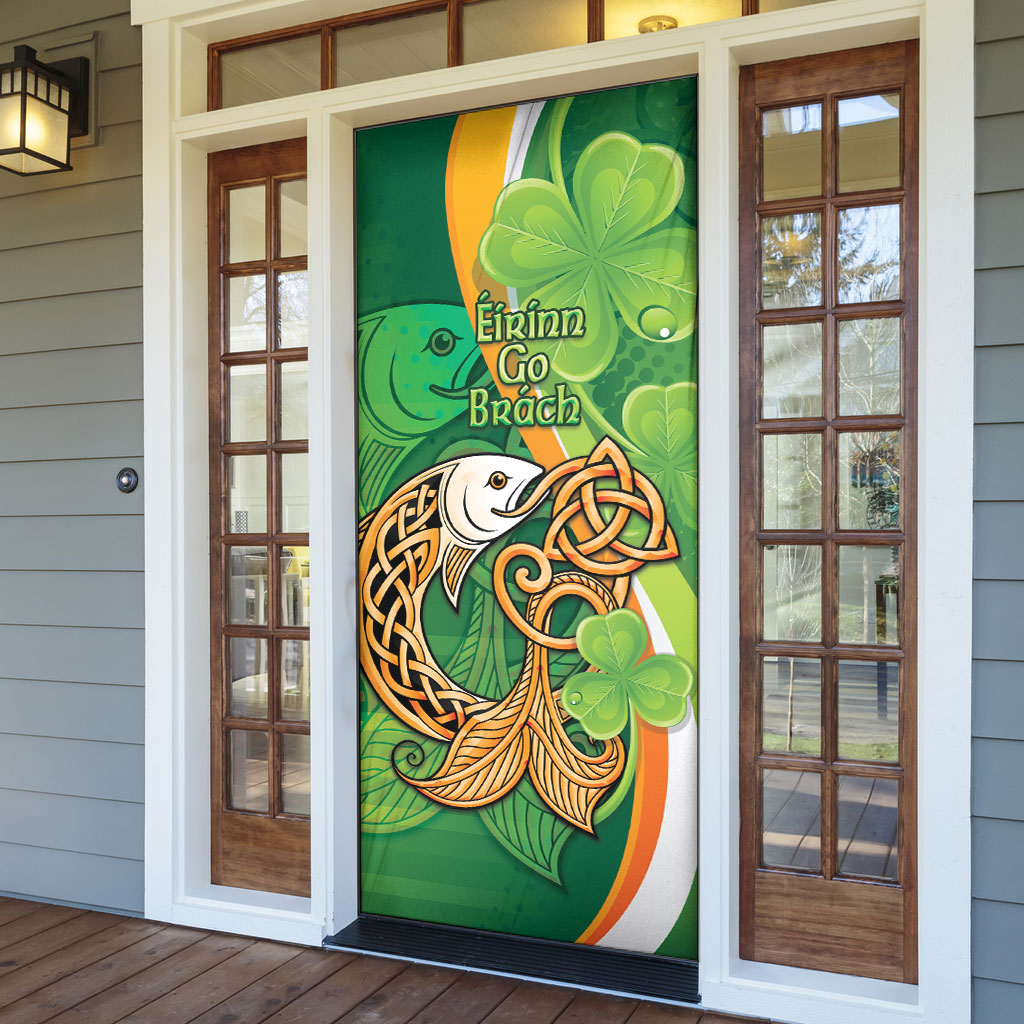 Salmon of Knowledge Ireland Door Cover Celtic Mythology An Bradan Feasa
