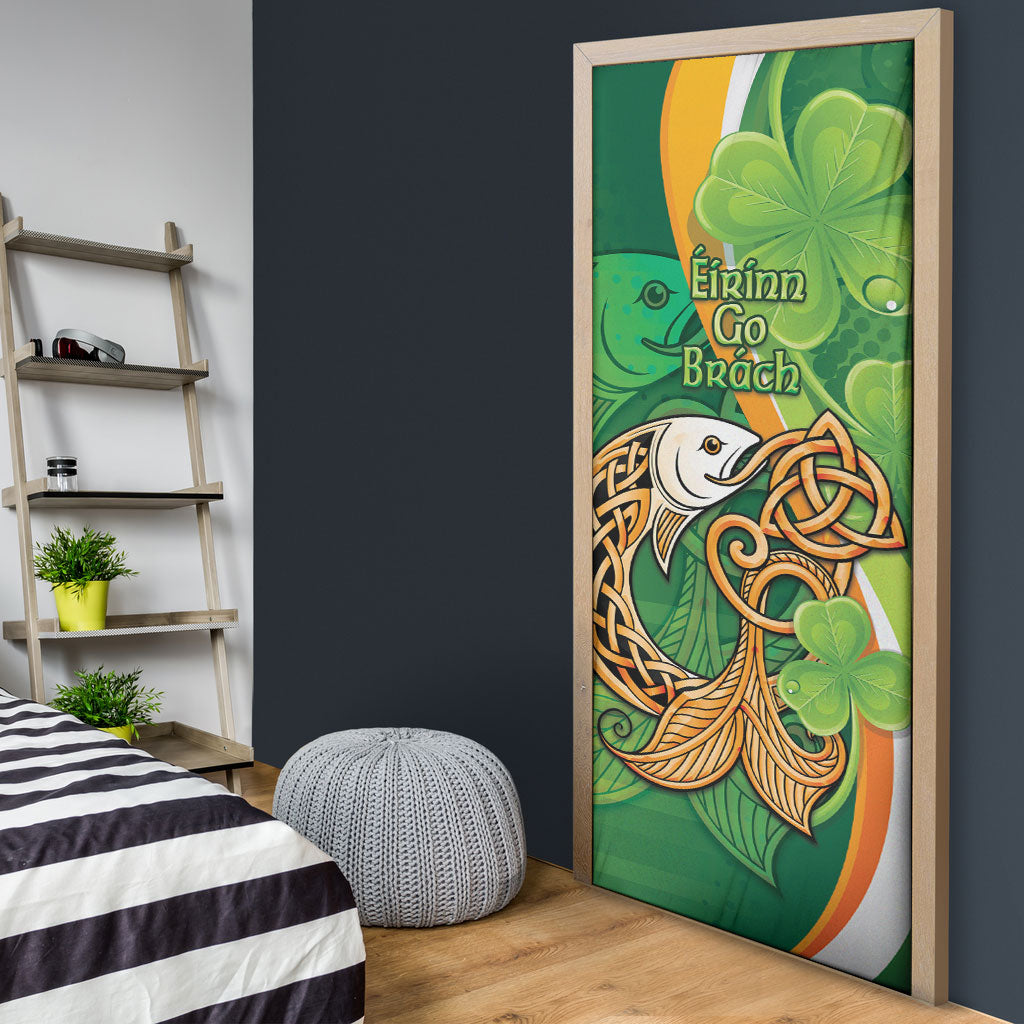 Salmon of Knowledge Ireland Door Cover Celtic Mythology An Bradan Feasa