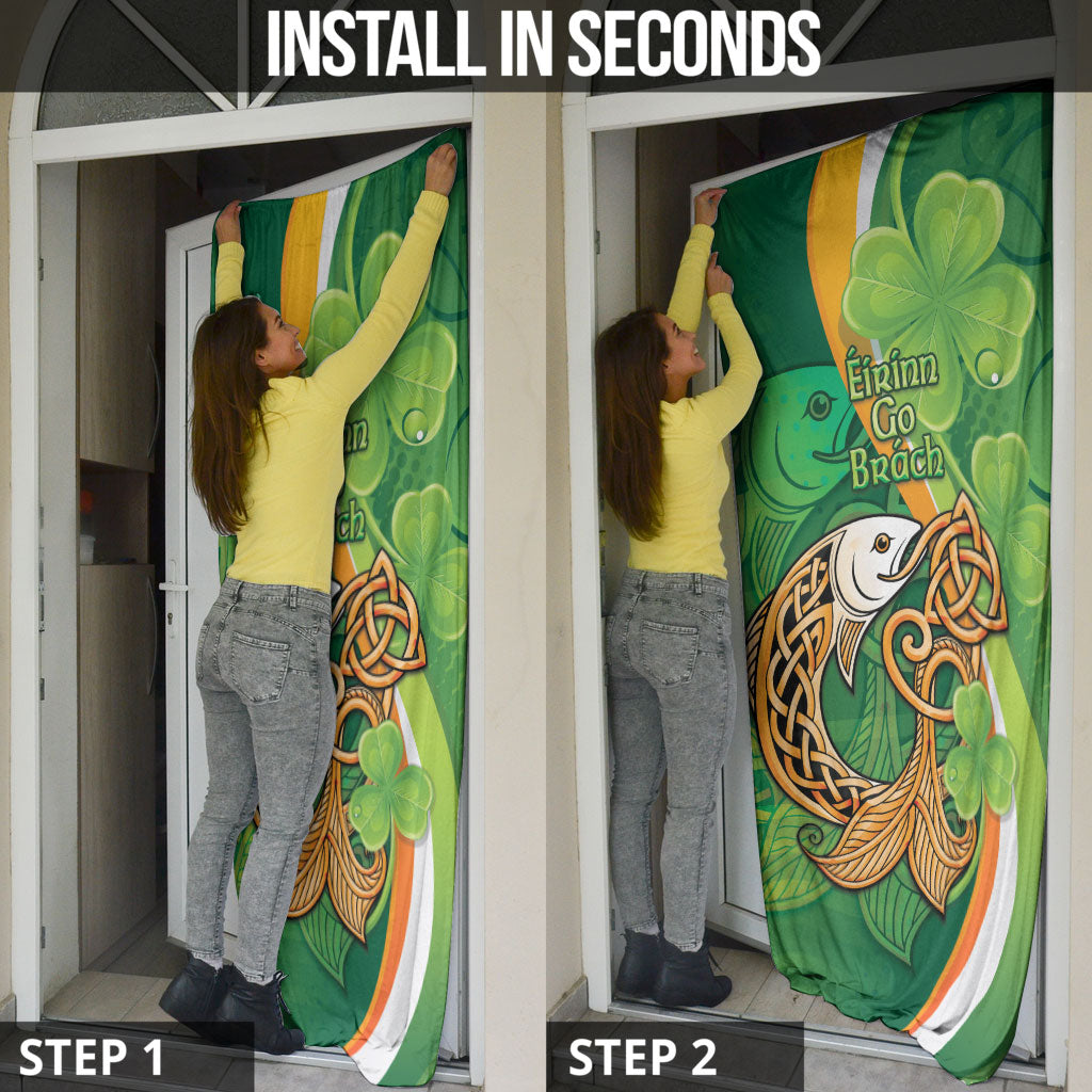 Salmon of Knowledge Ireland Door Cover Celtic Mythology An Bradan Feasa