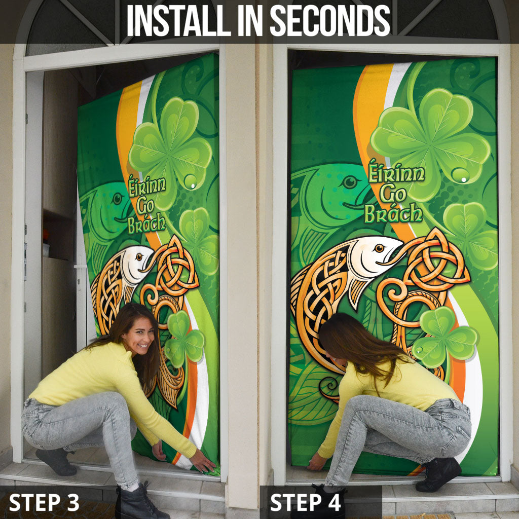 Salmon of Knowledge Ireland Door Cover Celtic Mythology An Bradan Feasa