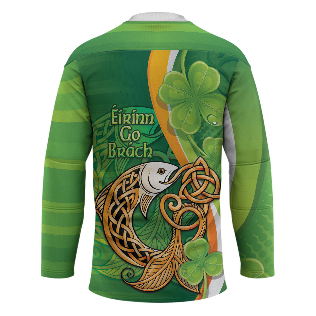 Salmon of Knowledge Ireland Hockey Jersey Celtic Mythology An Bradan Feasa
