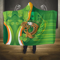 Salmon of Knowledge Ireland Hooded Blanket Celtic Mythology An Bradan Feasa