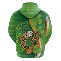 Salmon of Knowledge Ireland Hoodie Celtic Mythology An Bradan Feasa