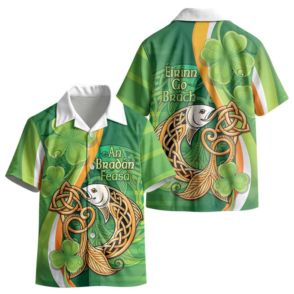 Salmon of Knowledge Ireland Kid Hawaiian Shirt Celtic Mythology An Bradan Feasa LT14