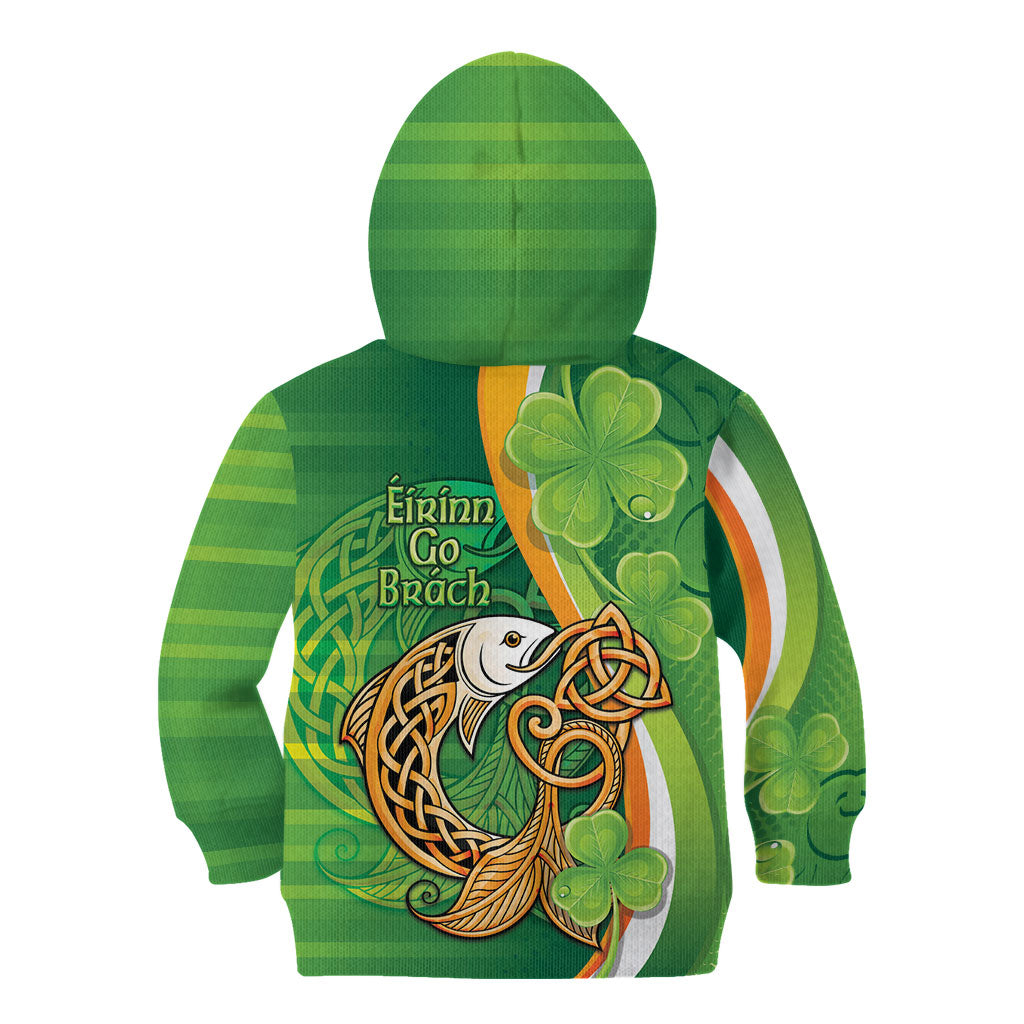 Salmon of Knowledge Ireland Kid Hoodie Celtic Mythology An Bradan Feasa