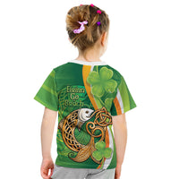 Salmon of Knowledge Ireland Kid T Shirt Celtic Mythology An Bradan Feasa