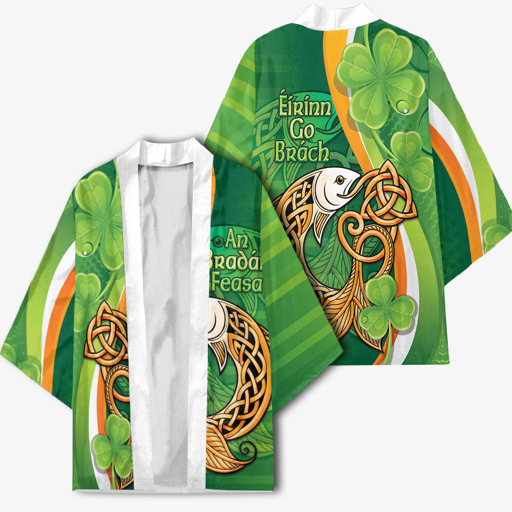 Salmon of Knowledge Ireland Kimono Celtic Mythology An Bradan Feasa