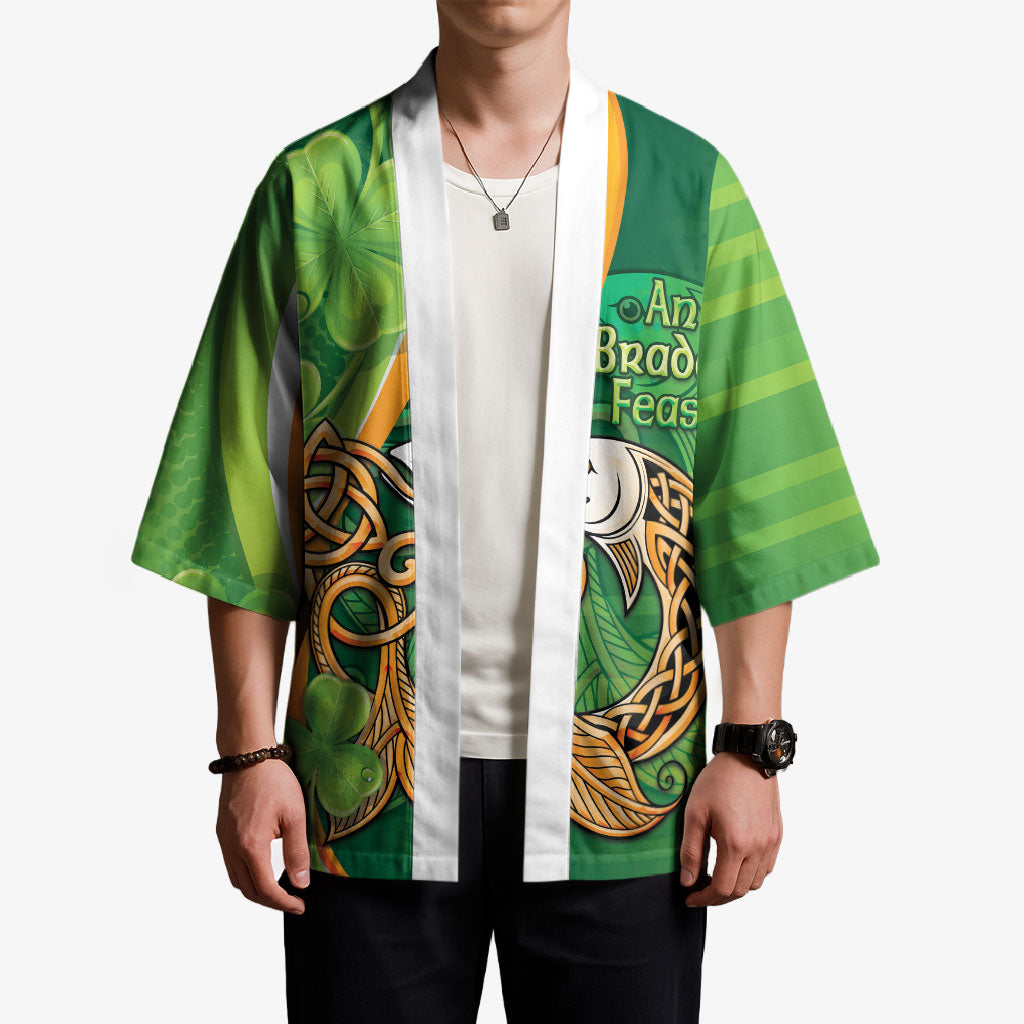 Salmon of Knowledge Ireland Kimono Celtic Mythology An Bradan Feasa