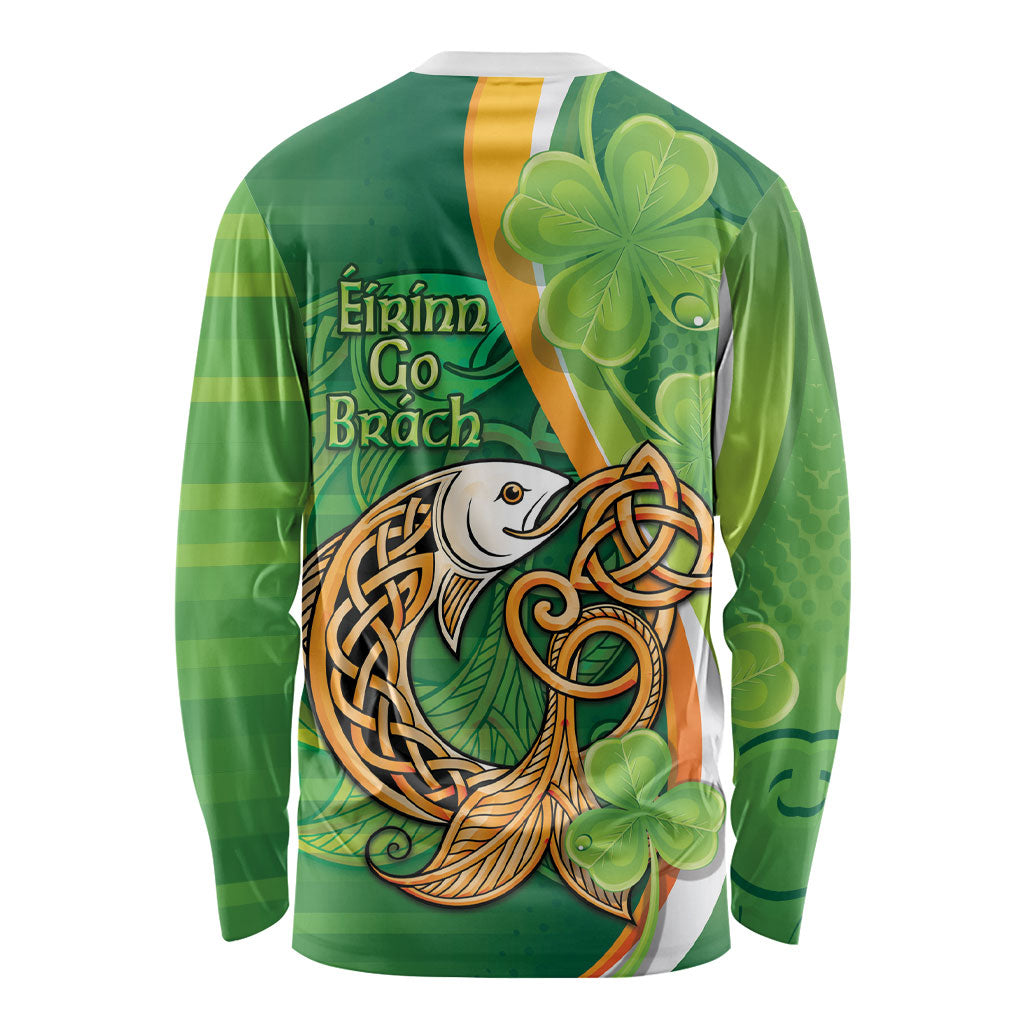 Salmon of Knowledge Ireland Long Sleeve Shirt Celtic Mythology An Bradan Feasa