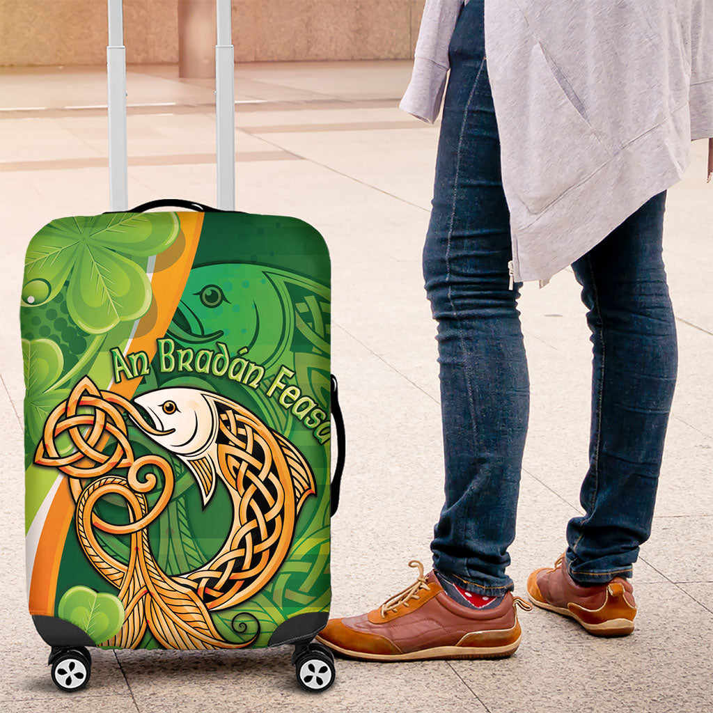 Salmon of Knowledge Ireland Luggage Cover Celtic Mythology An Bradan Feasa
