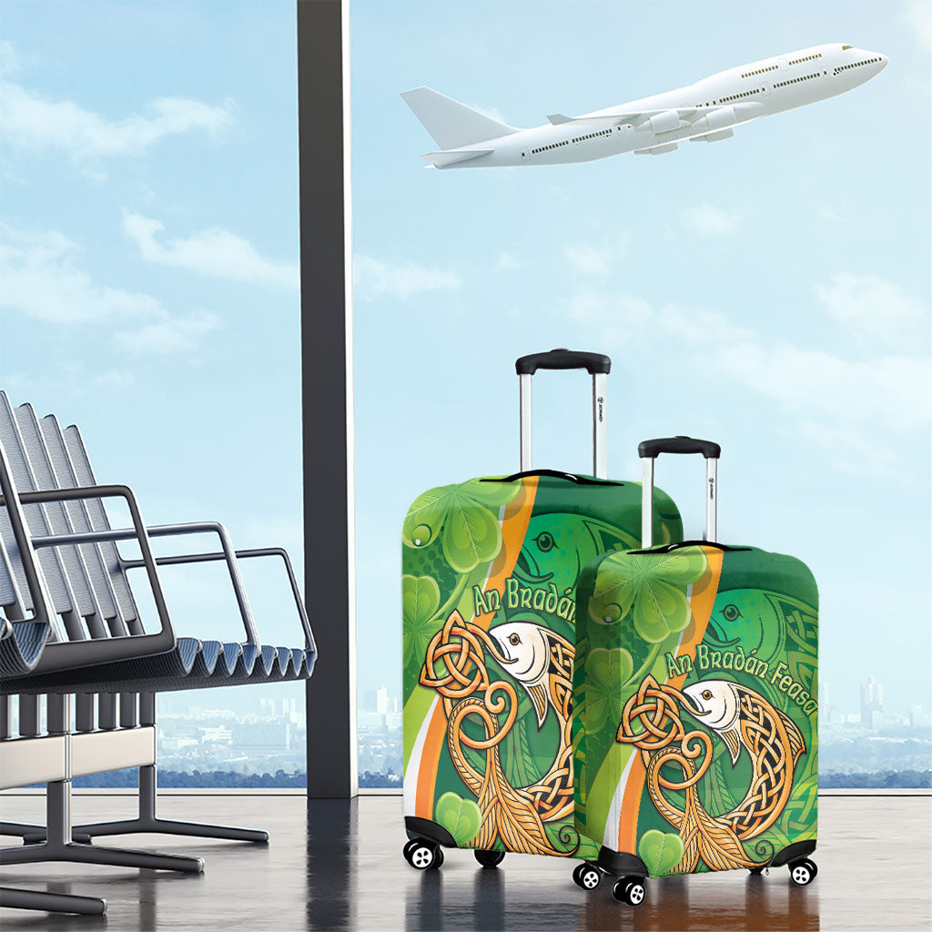 Salmon of Knowledge Ireland Luggage Cover Celtic Mythology An Bradan Feasa