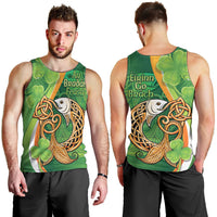 Salmon of Knowledge Ireland Men Tank Top Celtic Mythology An Bradan Feasa