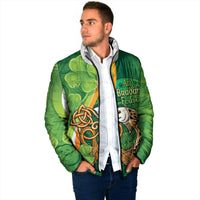 Salmon of Knowledge Ireland Padded Jacket Celtic Mythology An Bradan Feasa