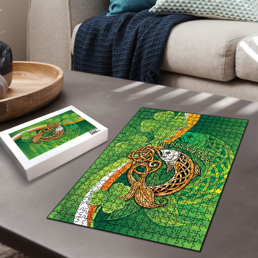 Salmon of Knowledge Ireland Puzzle Celtic Mythology An Bradan Feasa