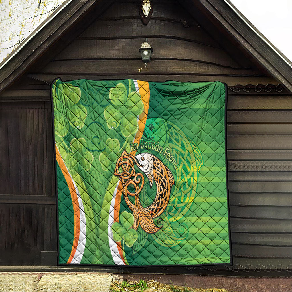 Salmon of Knowledge Ireland Quilt Celtic Mythology An Bradan Feasa