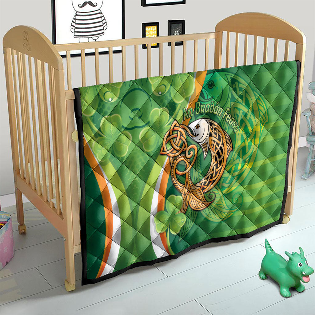 Salmon of Knowledge Ireland Quilt Celtic Mythology An Bradan Feasa