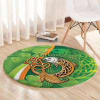 Salmon of Knowledge Ireland Round Carpet Celtic Mythology An Bradan Feasa