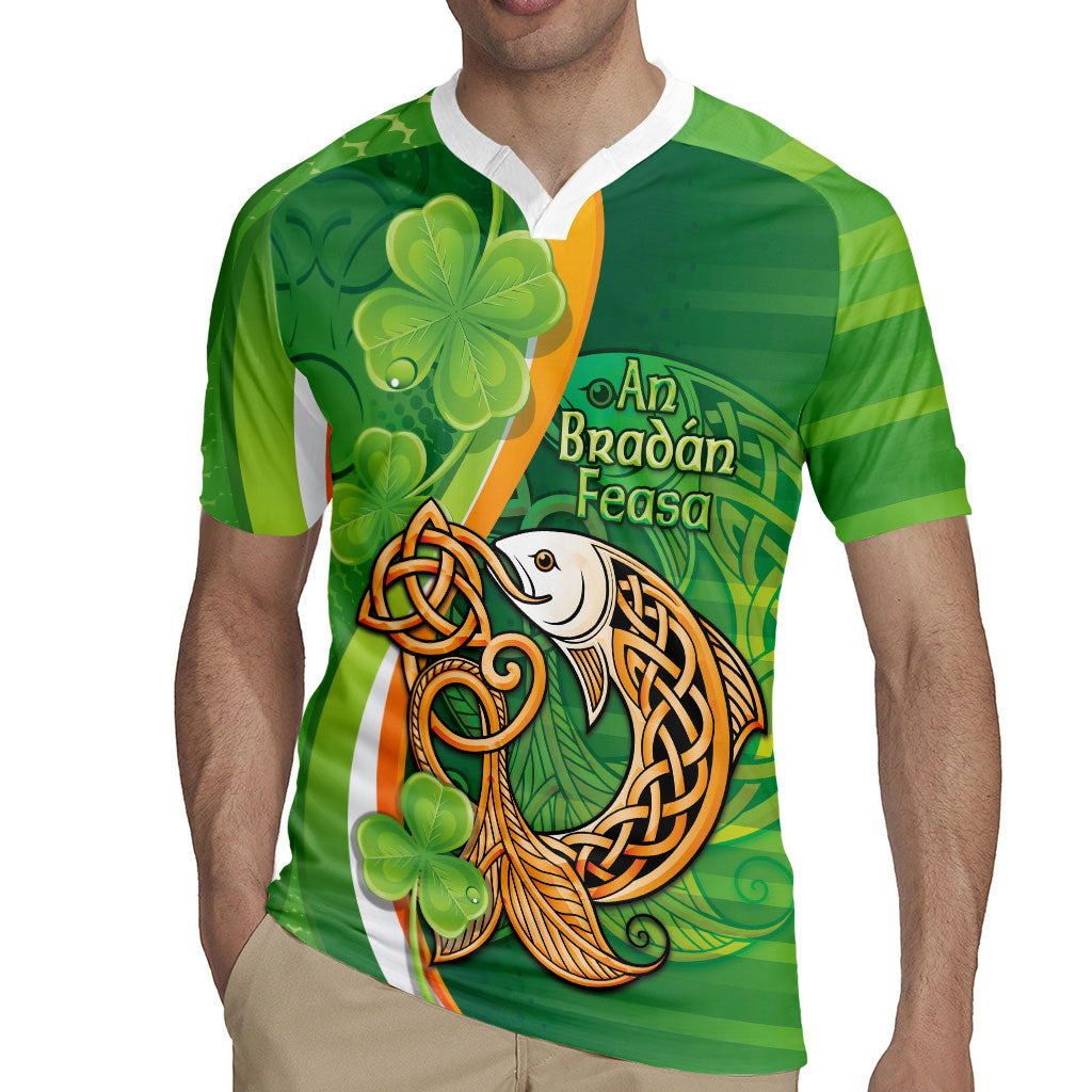 Salmon of Knowledge Ireland Rugby Jersey Celtic Mythology An Bradan Feasa