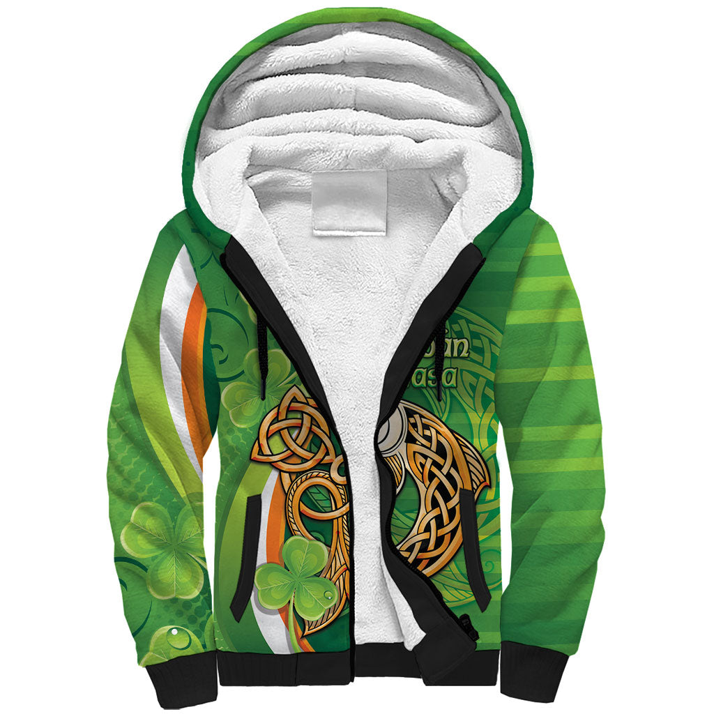 Salmon of Knowledge Ireland Sherpa Hoodie Celtic Mythology An Bradan Feasa