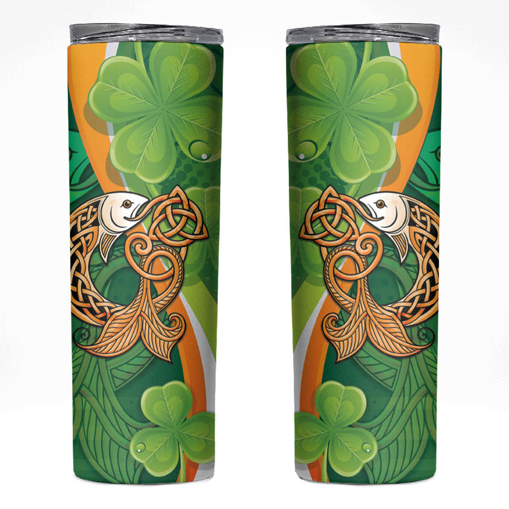 Salmon of Knowledge Ireland Skinny Tumbler Celtic Mythology An Bradan Feasa