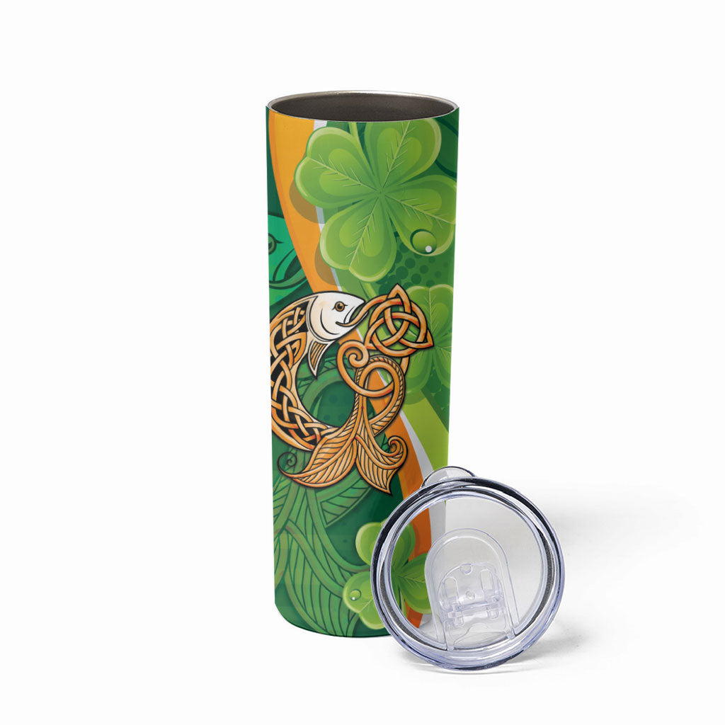 Salmon of Knowledge Ireland Skinny Tumbler Celtic Mythology An Bradan Feasa